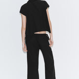 FLOWING TROUSERS WITH TIES