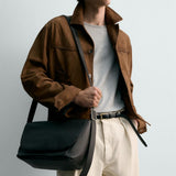 LEATHER CROSSBODY BAG